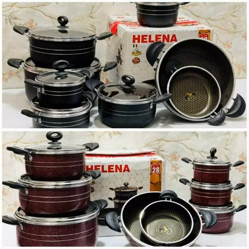 قابلمه 14پارچه زنبوری هلنا