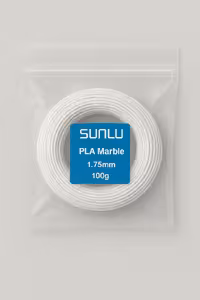 فیلامنت PLA مدل ماربل (مرمر) برند SUNLU قطر 1.75mm (100 گرمی)