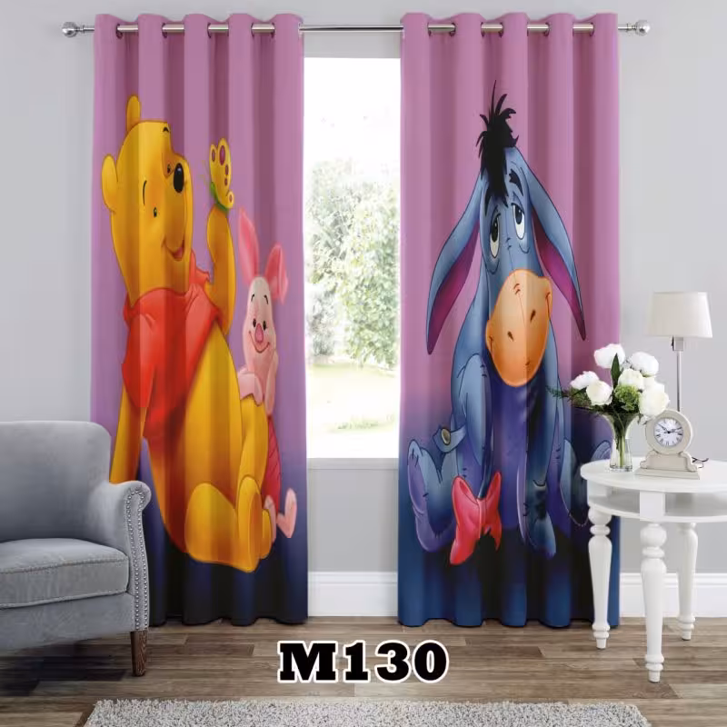 پرده سه بعدی طرح پو