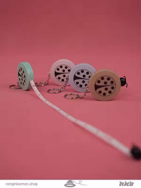 متر جاکلیدی دار کفشدوزک Ladybug keychain meter