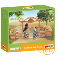 مجموعه مانژ آموزش اسب وسترن موجو Western Ranch Corral Set 380064