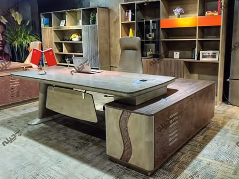 میز مدیریت مدرن کنتیا | فروشگاه مبلمان اداری چیله