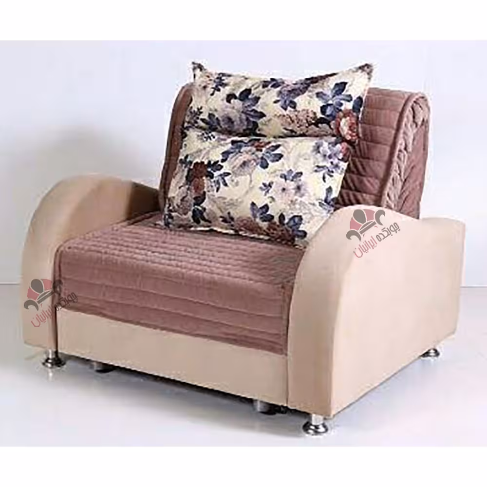 مبل کاناپه تخت شو یک نفره مدل پرشین