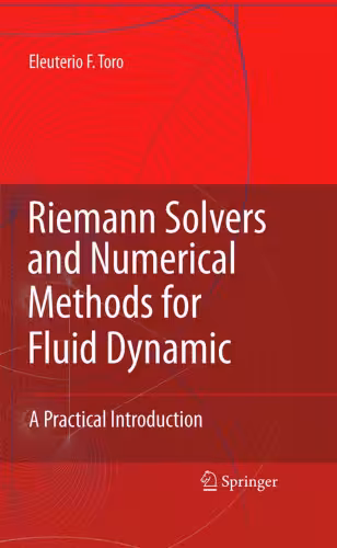 خرید و دانلود نسخه کامل کتاب Riemann Solvers and Numerical Methods for Fluid Dynamics: A Practical Introduction, Third Edition