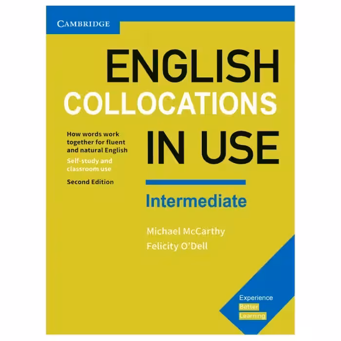 کتاب English collocation in use intermediate اثر Felicity O Dell and Michael Mccarthy انتشارات Cambridge
