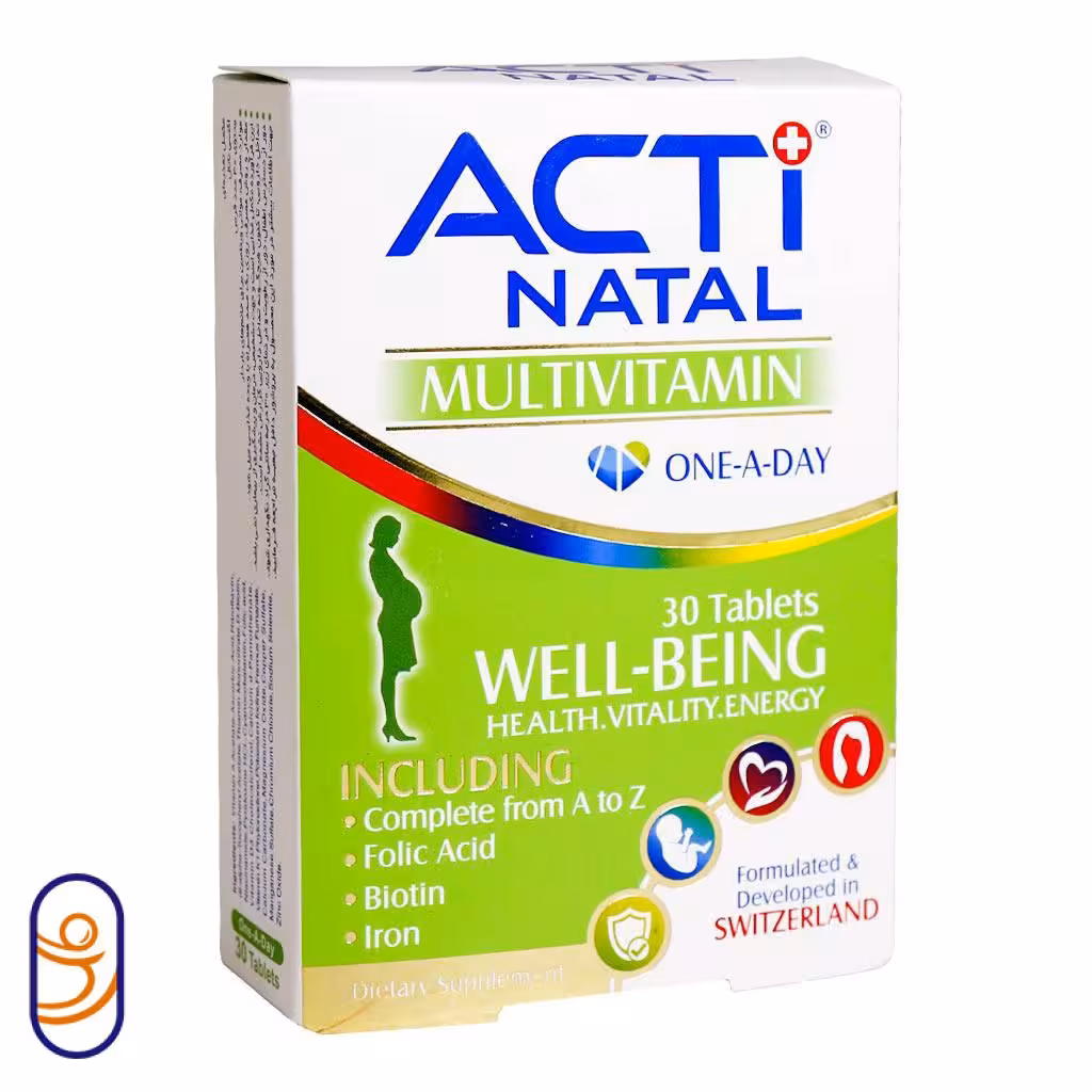 قرص اکتی ناتال 30 عددی ابیان دارو