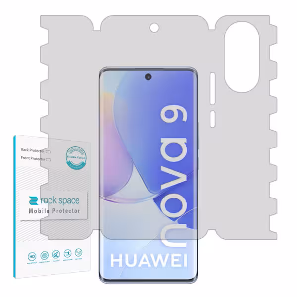 گلس هوآوی nova 9 مدل نانو هیدروژل مات برند راک اسپیس کد L