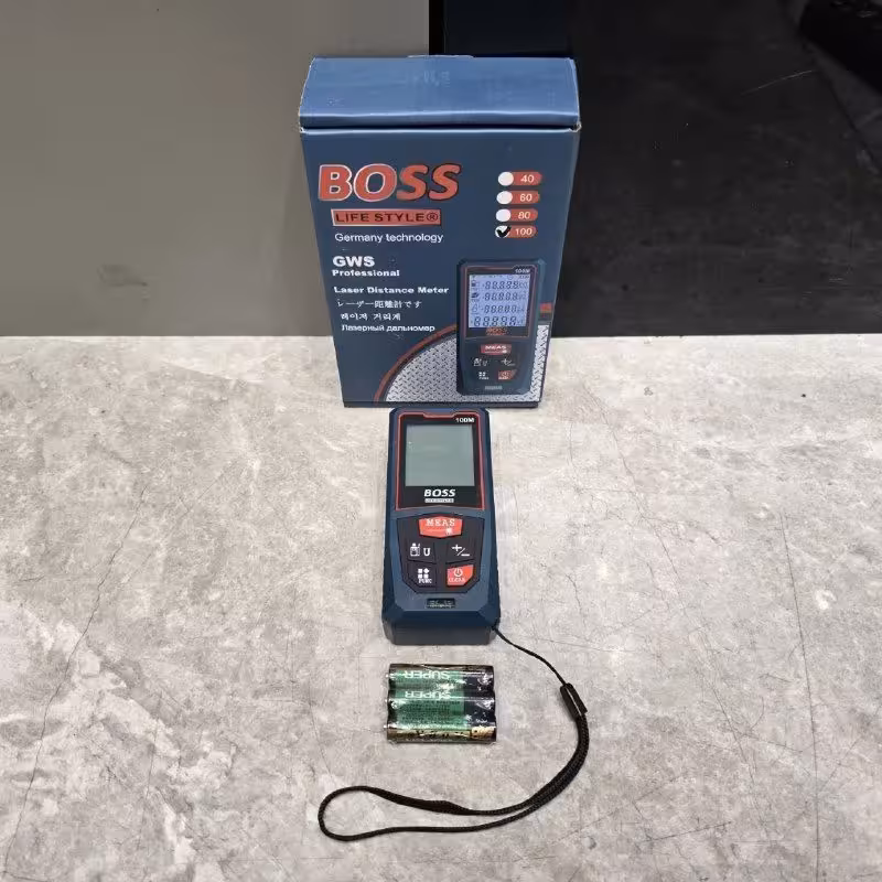 متر لیزری 100 متری ضد آب باس