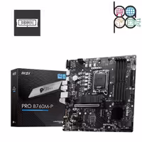 مادربرد اقتصادی MSI مدل PRO B760M-P با پشتیبانی از DDR5