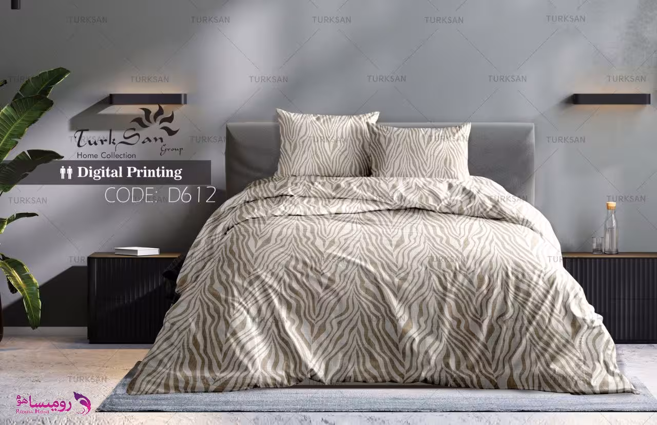 روتختی طرح شادا دو نفره برند ترکسان کد JD612