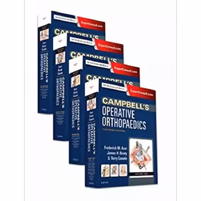 کتاب Campbell’s Operative Orthopaedics 2017 13th edition 4-volum | ارتوپدی عملی کمپبل 4جلدی زبان اصلی