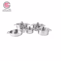 سرویس قابلمه 9 پارچه پارس استیل