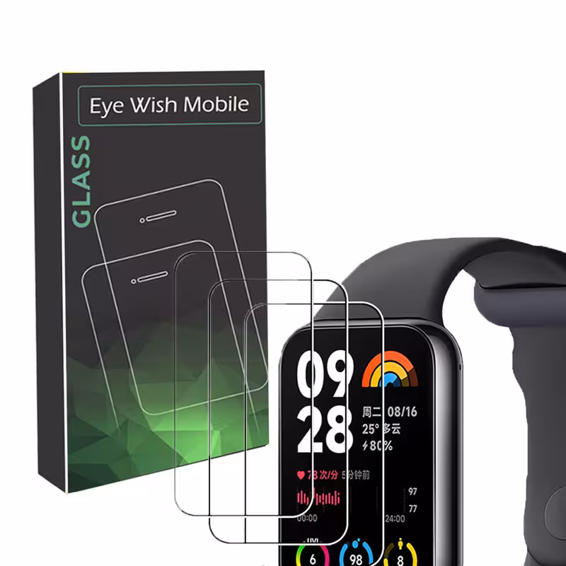 محافظ صفحه نمایش آی ویش مدل SH مناسب برای ساعت هوشمند شیائومی Mi Band 8 pro بسته سه عددی