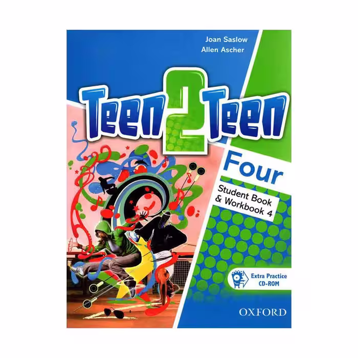 کتاب Teen 2 Teen (4) SB WB DVD