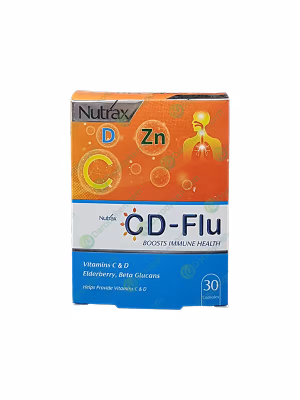 کپسول سی دی فلو نوتراکس 30 عدد – Nutrax CD FLU 30 Capsules