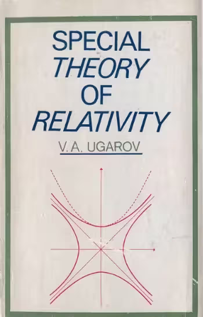 خرید و دانلود نسخه کامل کتاب Special Theory of Relativity