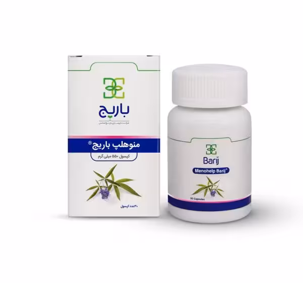 کپسول منوهلپ باریج اسانس Barij Essence Menohelp Capsules