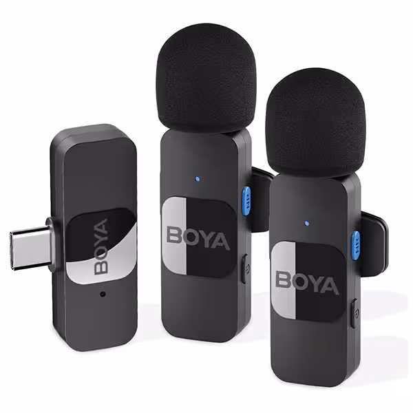 میکروفون یقه ای بی سیم بویا مدل BOYA BY-V20