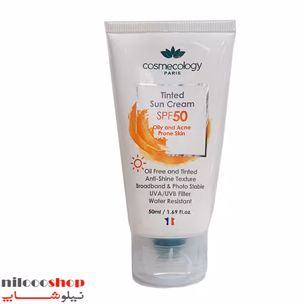 کرم ضد آفتاب رنگی SPF50 فاقد چربی