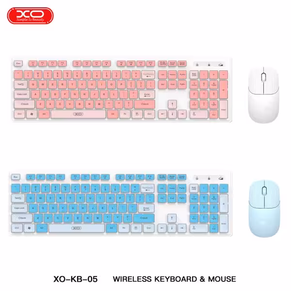 ست ماوس و کیبورد ایکس او مدل XO KB-05