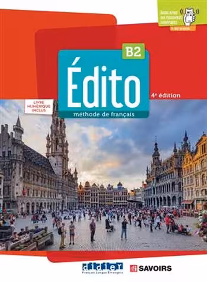 دانلود کتاب Edito B2 – Edition 2022 – Livre   Cahier   MP3