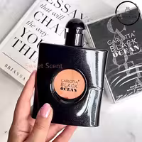 عطر ادکلن زنانه ایو سن لورن بلک اوپیوم کارلوتا | Yves Saint Laurent Black opium Carlotta حجم 100 میل(شرکتی)