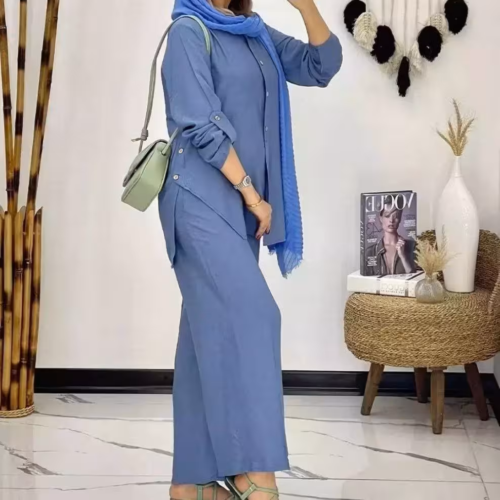 مانتو شلوار ابروبادی لادن