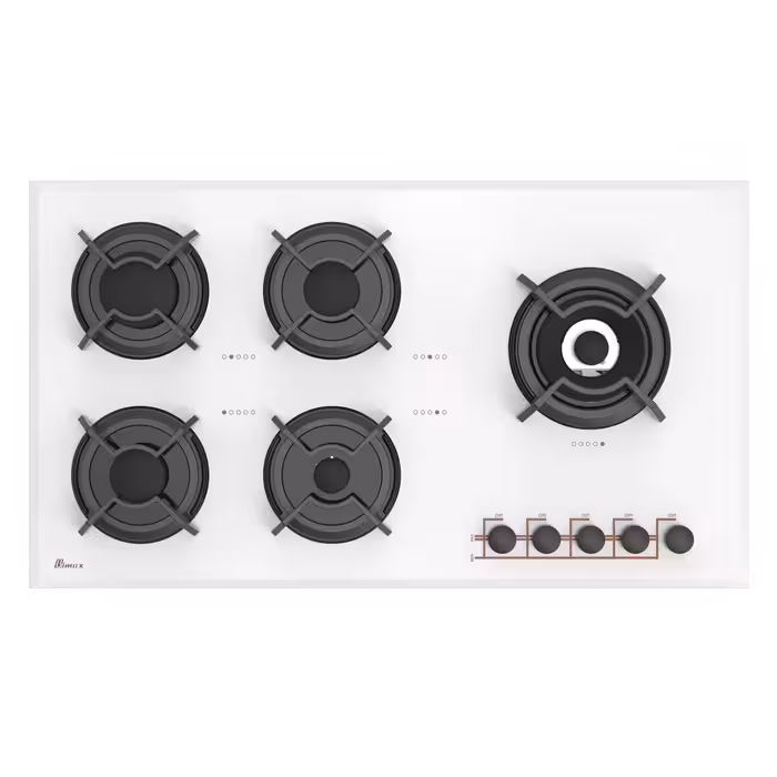 اجاق گاز صفحه ای بیمکث مدل 0016 سفید