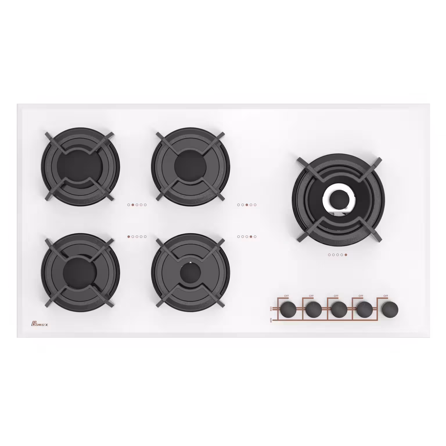 اجاق گاز صفحه ای بیمکث مدل 0016 سفید