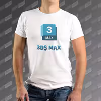 تیشرت مردانه طرح 3ds Max TS-557