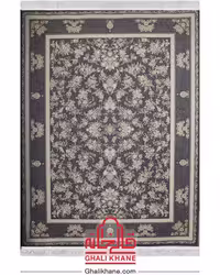 فرش تهران 1200 شانه طرح آرام طلاکوب طوسی