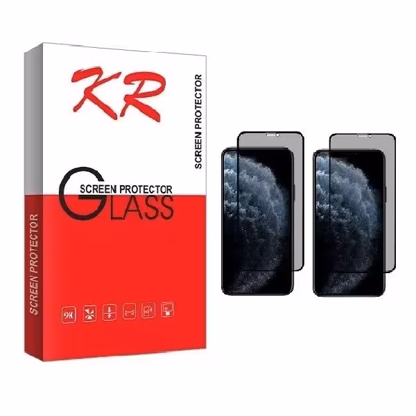 محافظ صفحه نمایش کی آر مدل  FGG مناسب برای گوشی موبایل شیائومی Redmi Note 8 pro بسته 2 عددی | کالا برتری