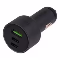 شارژر فندکی 100 وات سه پورت مومکس مدل UC17 | کالا مکس