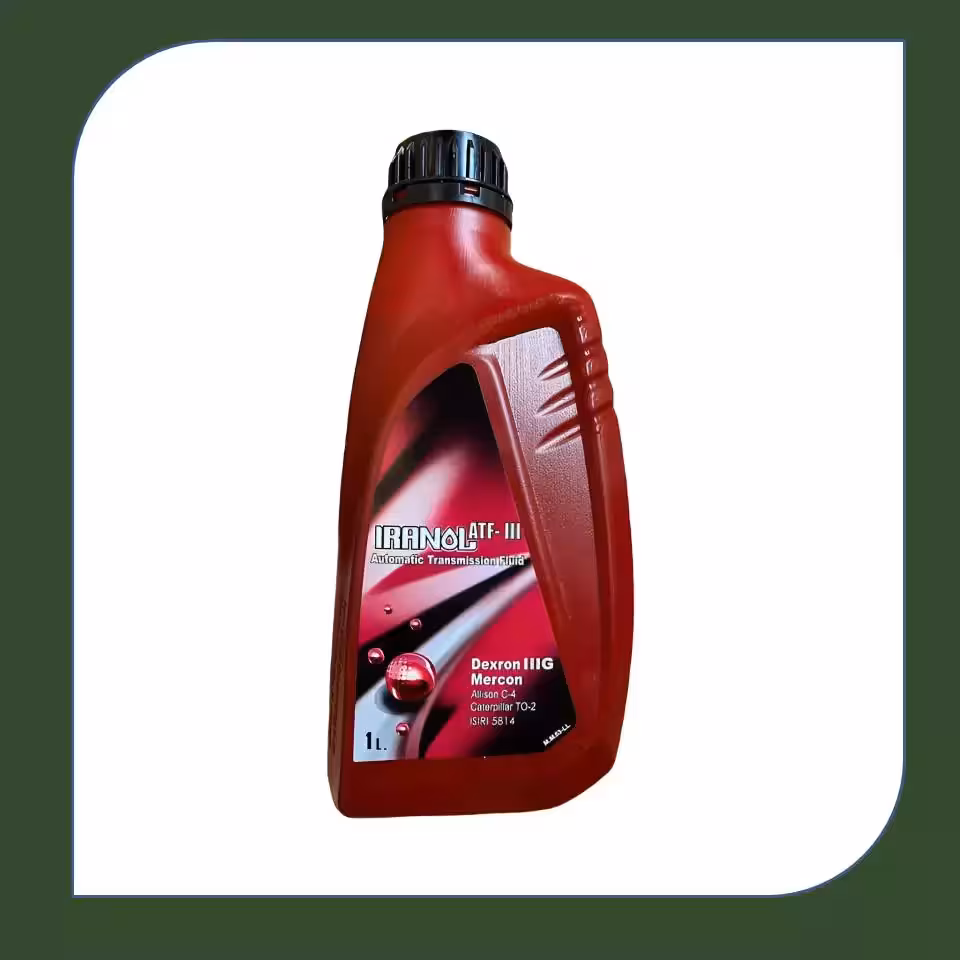 روغن دنده خودرو اتوماتیک ایرانول ATF III یک لیتری