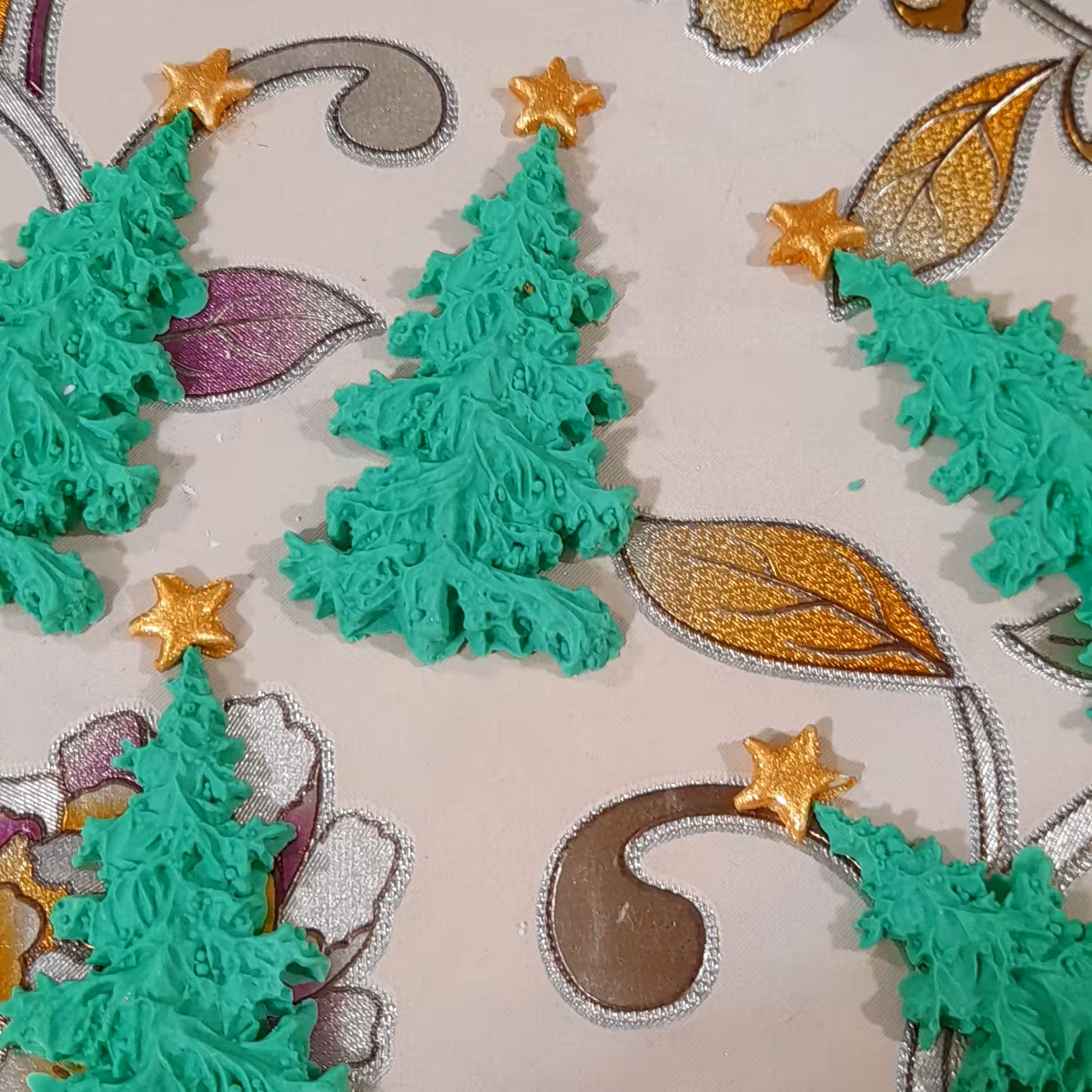 تاپر فوندانتی کاج وستاره