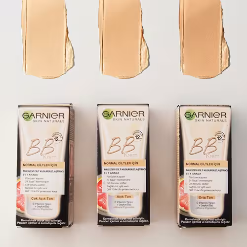 بی بی کرم گارنیر 5در1 پوست نرمال garnier BB krem spf15 vitamin c