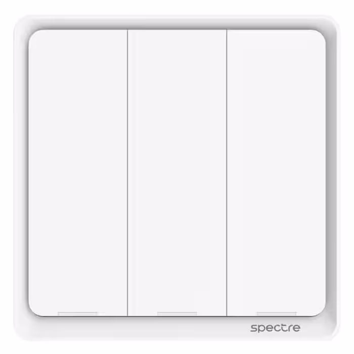 کلید روشنایی هوشمند metis – سه پل – Tuya – Zigbee – L N – سفید