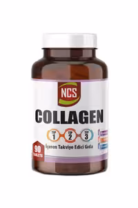 قرص کلاژن هیدرولیز شده نوع 1-2-3 Ncs - بسته 90 عددی