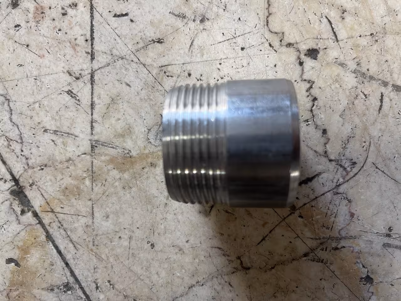 سردنده درزدار 1 1/4 اینچ رده 10اس3.8 سانت از جنس 304