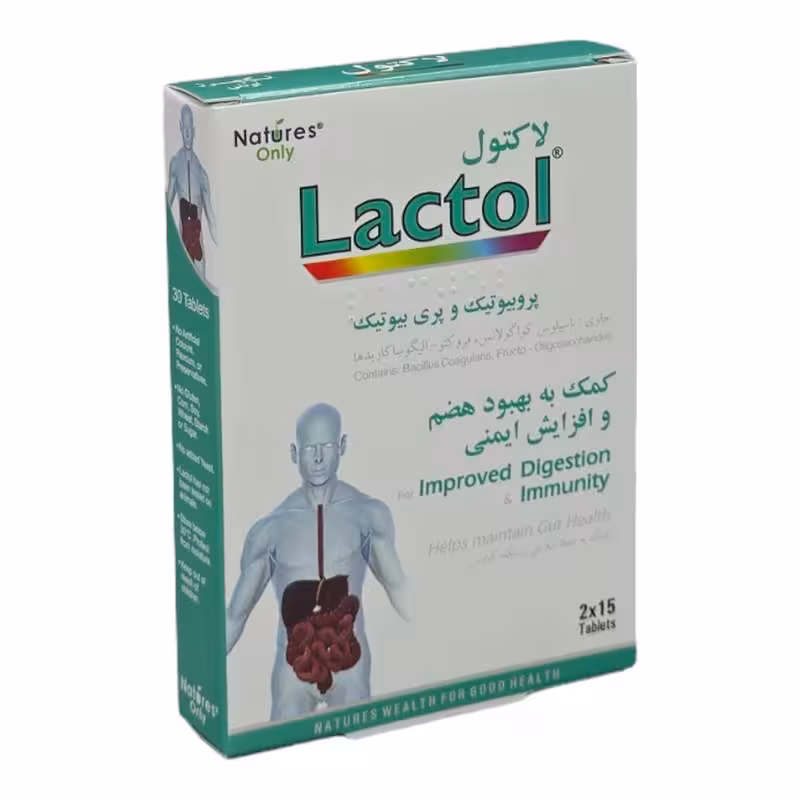 قرص لاکتول نیچرز اونلی 30 عدد