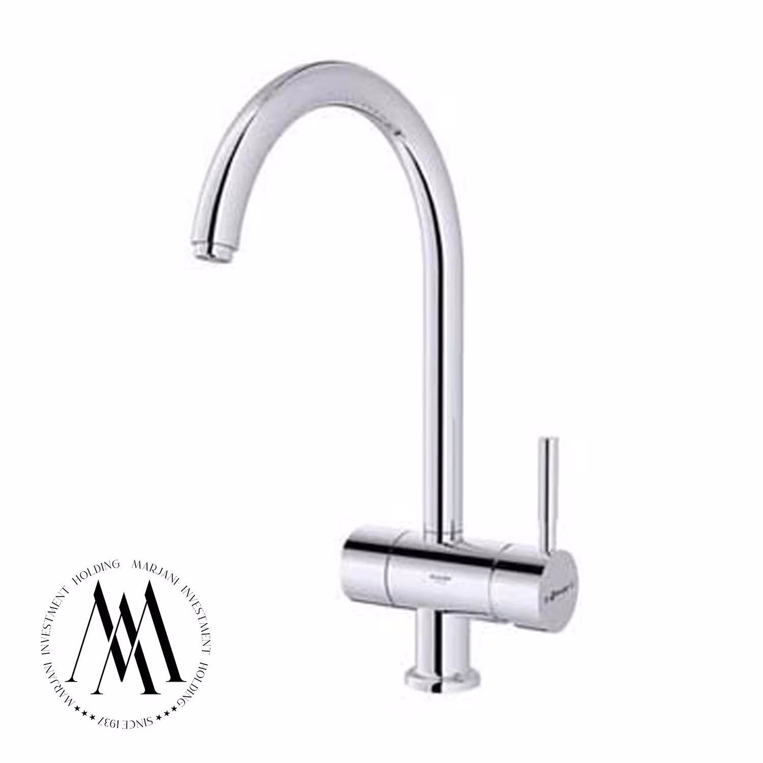 شیر ظرفشویی دومنظوره شودر مدل آلستر (کروم)