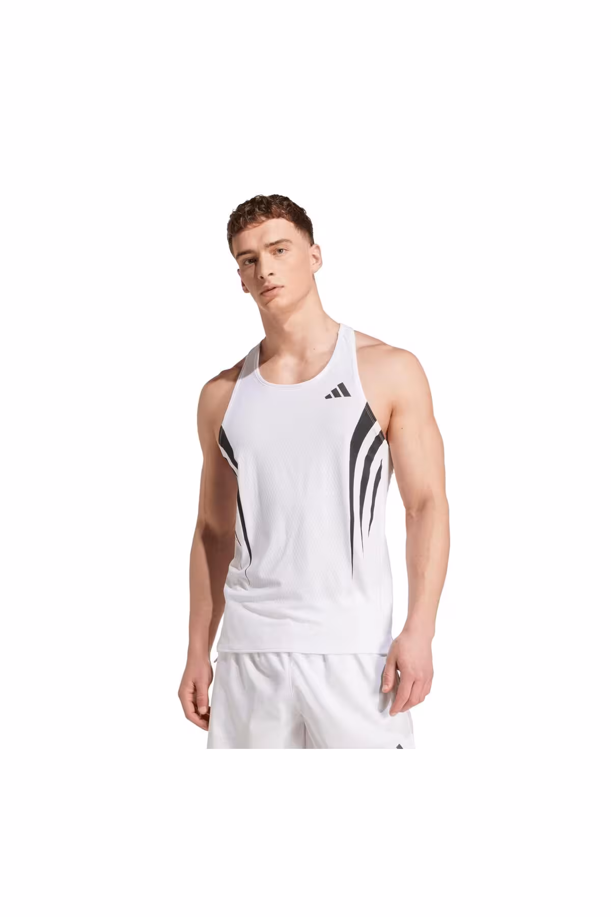 مردانه JP1489 E ADIZERO A SGL M MEN تی شرت سفید adidas