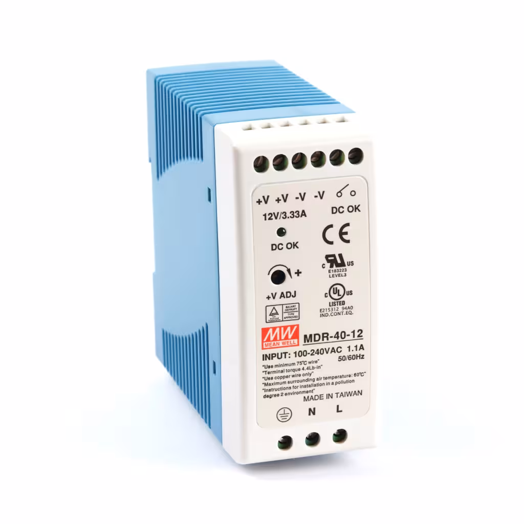 منبع تغذیه مینول سری MDR-40-12