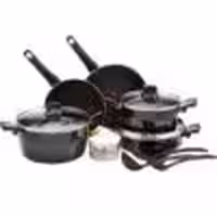 سرویس قابلمه و تابه 12 پارچه تفال مدل TEFAL Resist Intense ساخت فرانسه