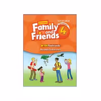 American Family and Friends 4 Flash Card