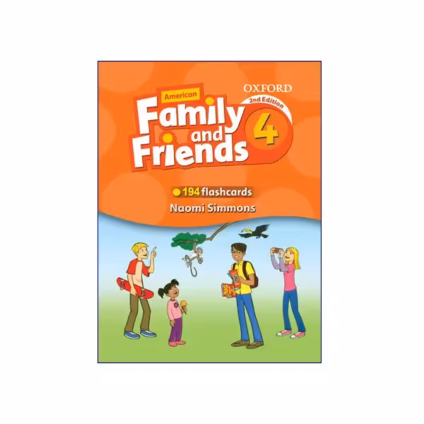 American Family and Friends 4 Flash Card