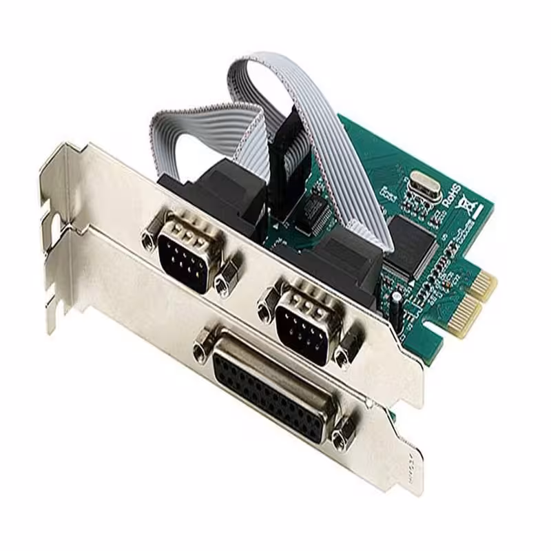 کارت تبدیل PCI-EX به Parallel / سریال مدل Sin01 | کالا مکس