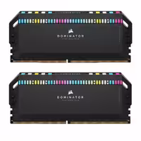 رم دسکتاپ DDR5 دو کاناله 6000 مگاهرتز کورسیر مدل DOMINATOR PLATINUM RGB ظرفیت 32 گیگابایت CL36