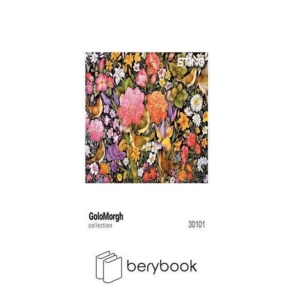 STINO / استینو / پازل شیشه ای / 500 تکه / طرح استاد آقا میری/ نقاشی گل و مرغ / 30101