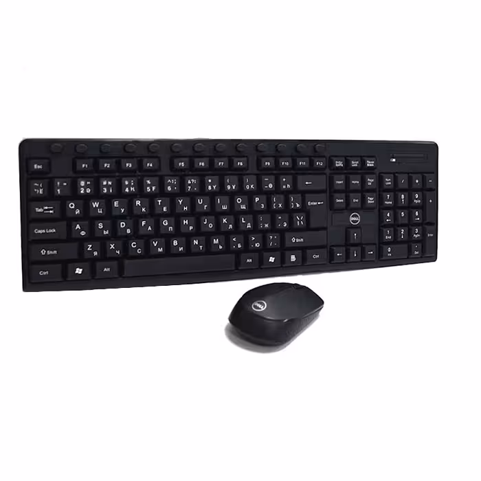 ست موس و کیبورد بی سیم دل مدل KM816